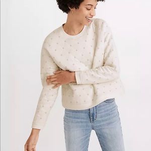 Quilted Swing Sweatshirt